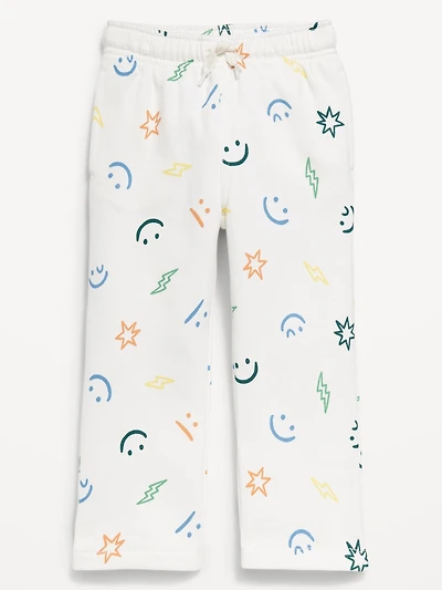 Pantalon de jogging favori coupe généreuse à jambe droite en molleton pour tout-petit garçon