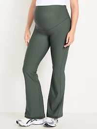 Legging évasé PowerSoft à panneau couvrant de Maternité