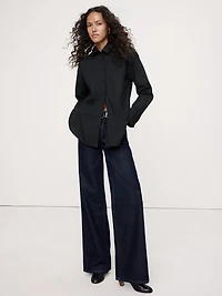 The Oversized Shirt Cotton Poplin