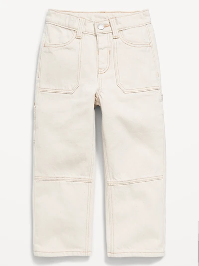 Baggy Carpenter Utility Jeans for Toddler Boys