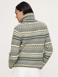 Merino-Cashmere Fair Isle Sweater