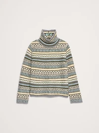 Merino-Cashmere Fair Isle Sweater