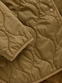 Recycled Lightweight Oversized Quilted Liner Jacket