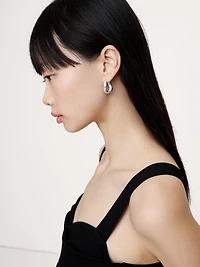 Curvy Hoop Earrings