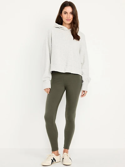 High-Waisted Fleece-Lined Leggings 3-Pack