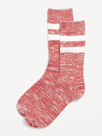 Marled Crew Socks for Women
