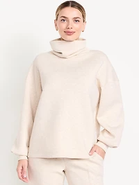 Bounce Fleece Funnel Neck Tunic