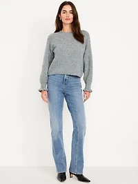 Extra High-Waisted Boot-Cut Jeans