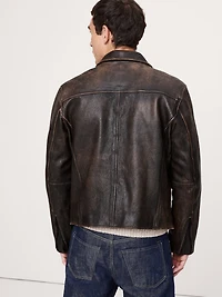 Leather Racing Jacket
