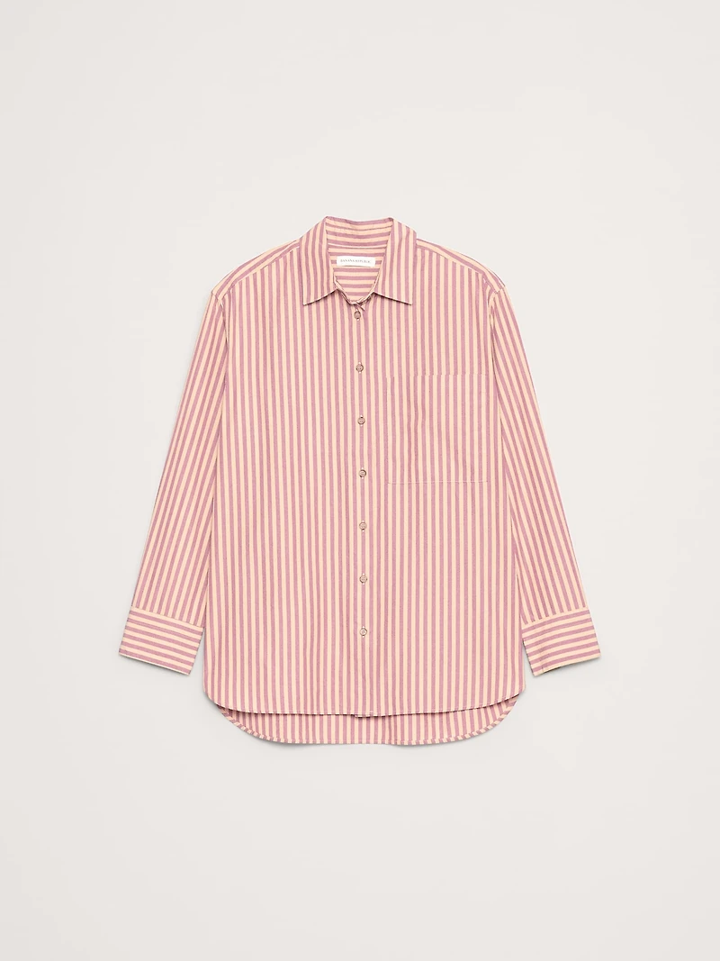 The Oversized Shirt Cotton Poplin