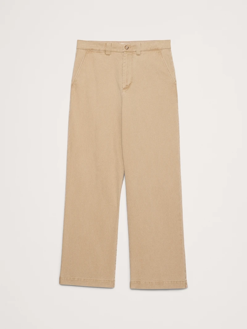 Loose Brushed Italian Chino
