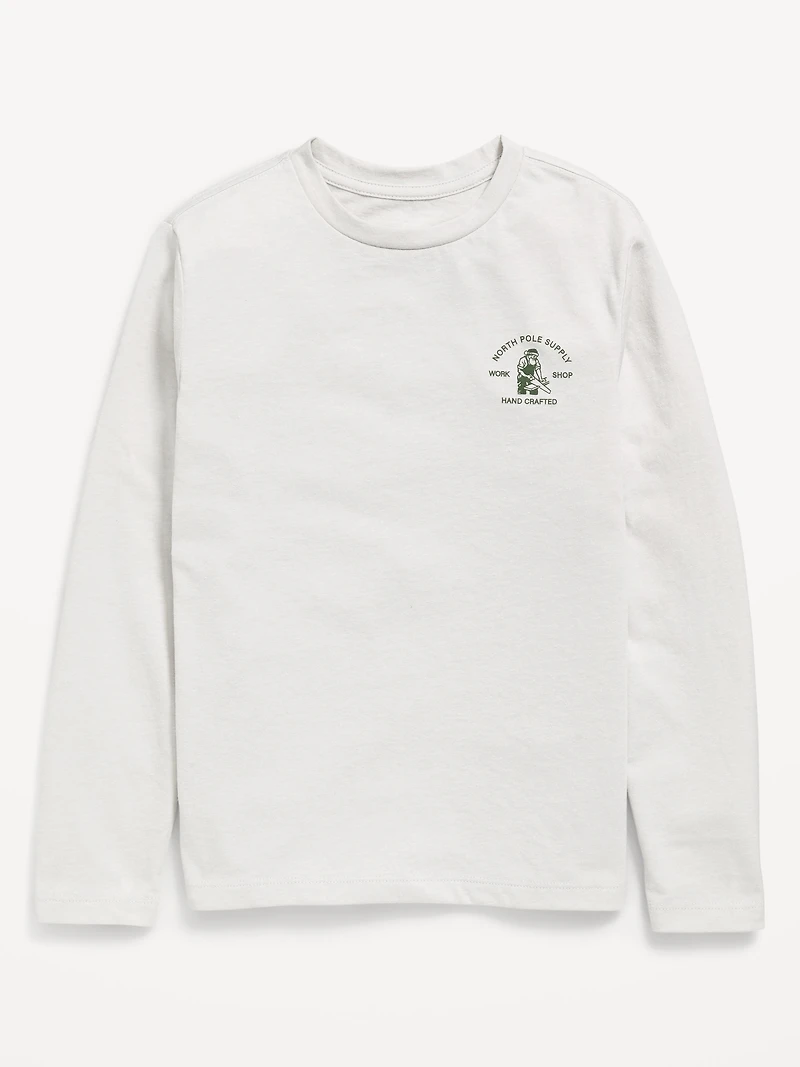 Long-Sleeve Graphic T-Shirt for Boys