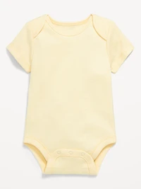 Short-Sleeve Ribbed Bodysuit for Baby