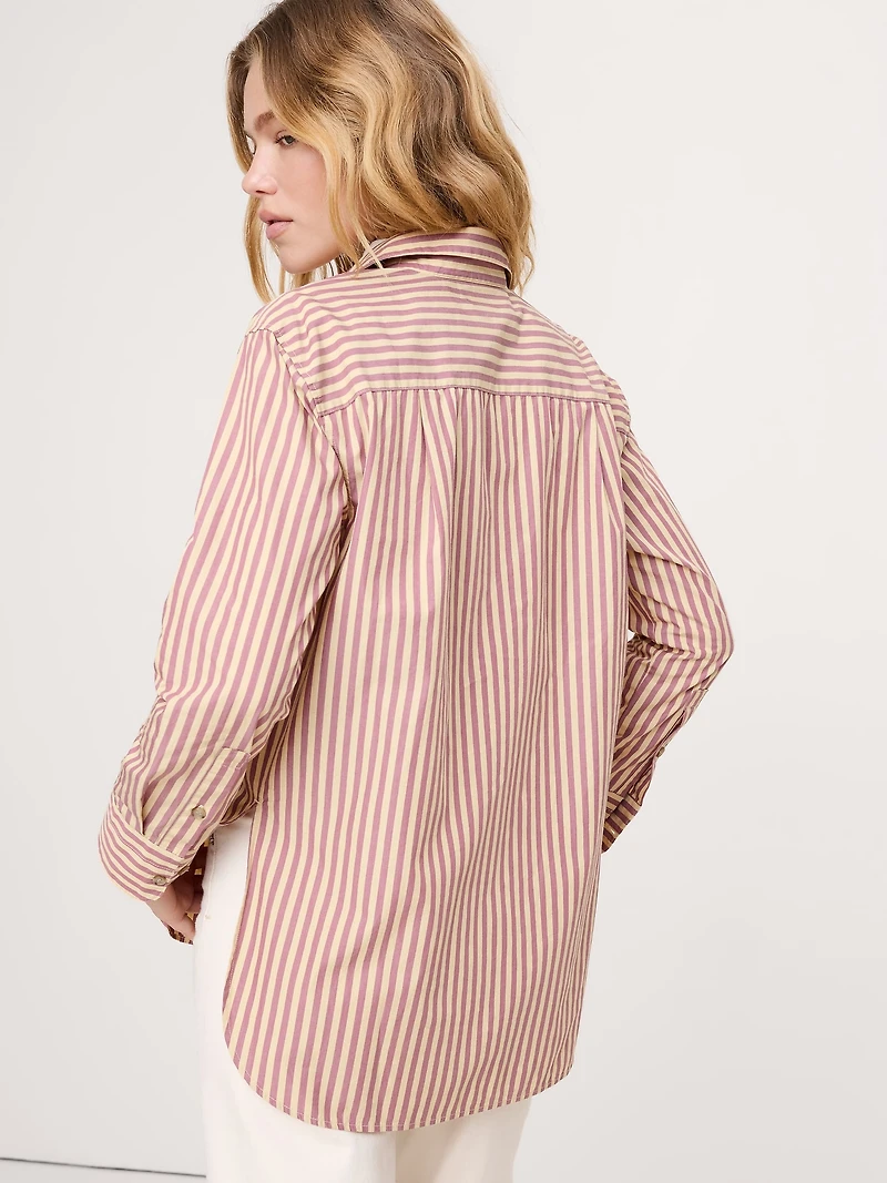 The Oversized Shirt Cotton Poplin