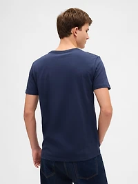 Cotton Jersey V-Neck T-Shirt