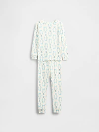 Pyjama en coton biologique brossé pour Bébé et Tout-petit