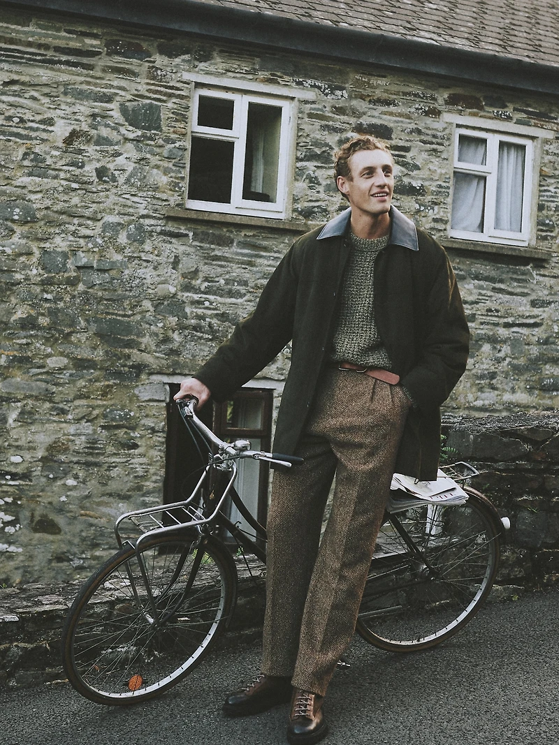 Italian Wool-Blend Waffle-Knit Sweater