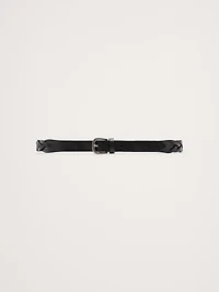 Braided Leather Belt