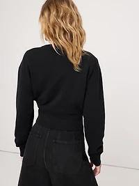 French Terry Henley Sweatshirt