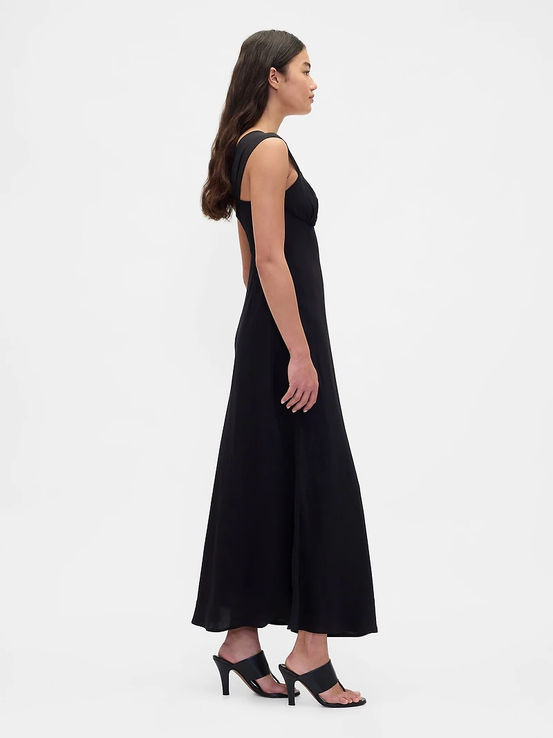 Mixed Media Maxi Dress