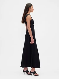 Mixed Media Maxi Dress