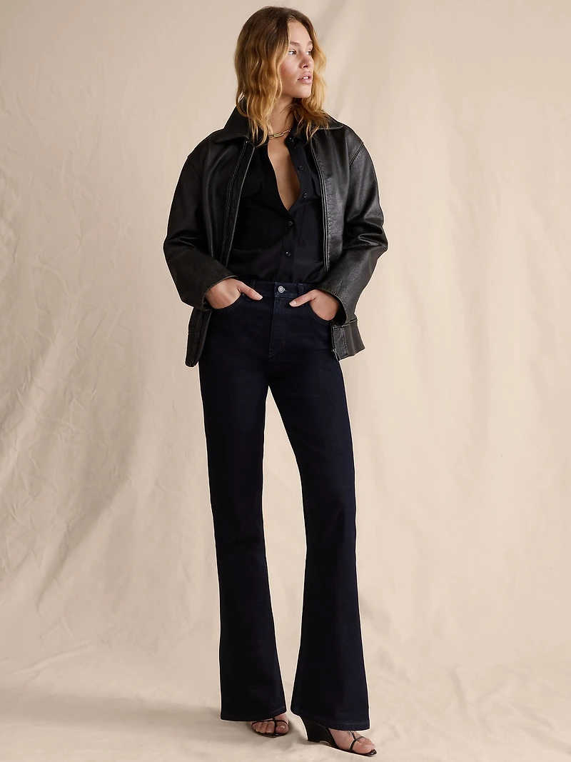 High-Rise Bootcut Jean