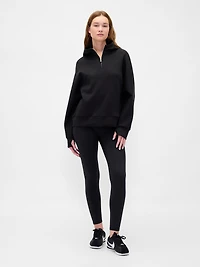 GapFit Oversized Quarter-Zip Hoodie