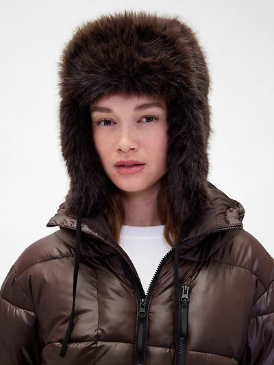 Faux Fur Trapper Hat