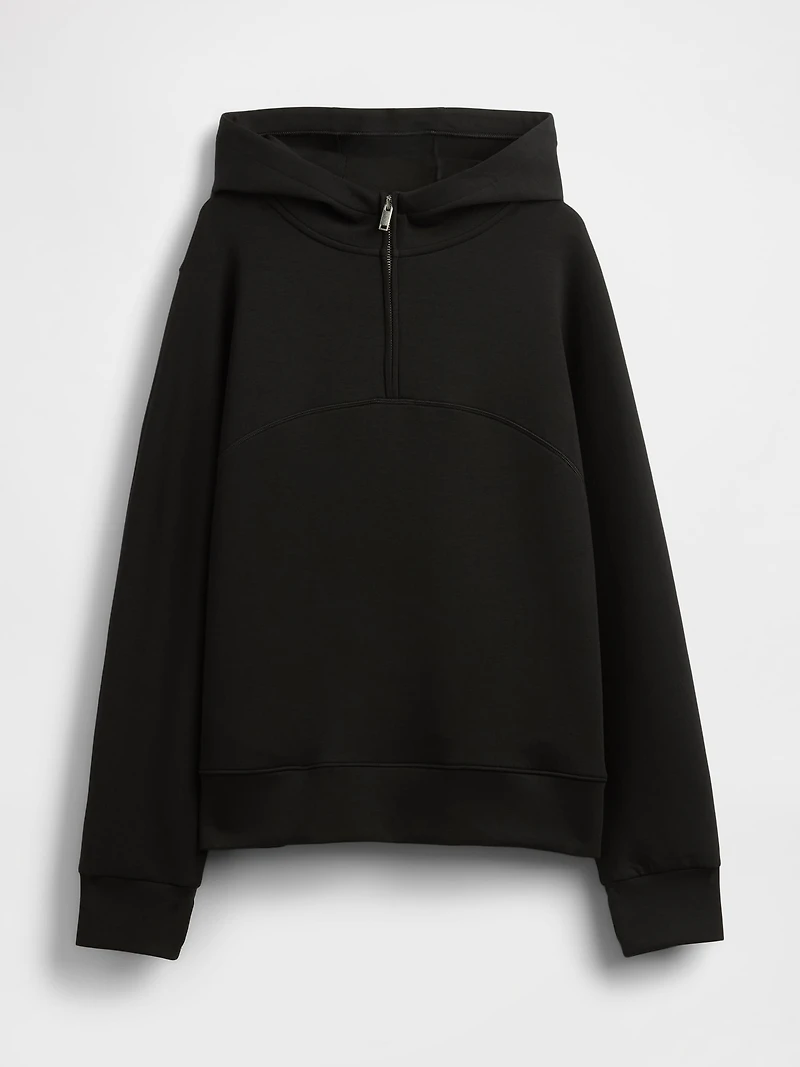 GapFit Oversized Quarter-Zip Hoodie