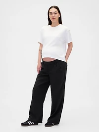 Maternity Under Belly 365 Wide-Leg Trousers