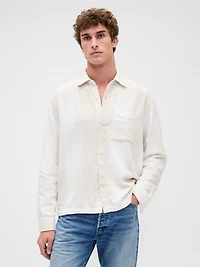 Relaxed Flannel Shirt