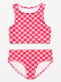 Printed Tankini Swim Set for Girls