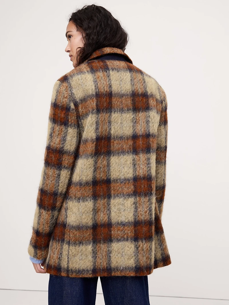 Italian Plaid Blazer