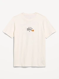 Crew-Neck Logo-Graphic T-Shirt