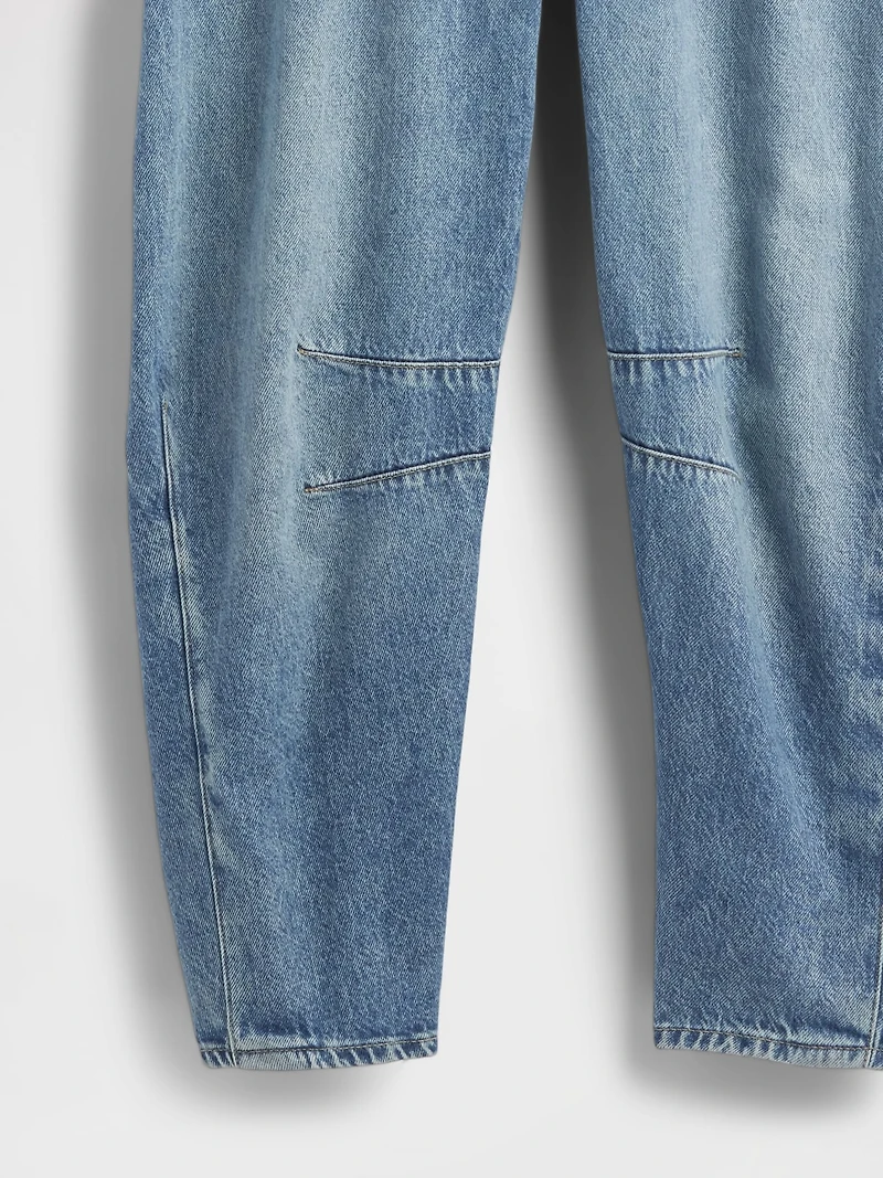 UltraSoft Denim Horseshoe Overalls