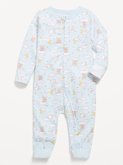 Disney© 2-Way-Zip Sleep & Play Footed One-Piece for Baby