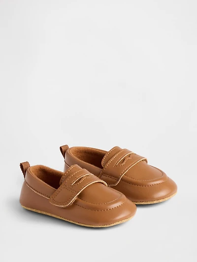 Baby Vegan Leather Loafers