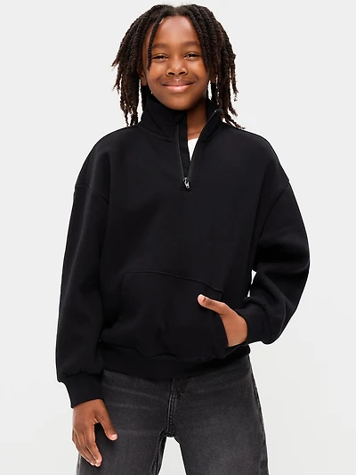 Favorite Fleece Oversized Quarter-Zip for Boys