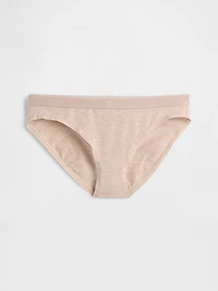 Organic Stretch Cotton Logo Bikini