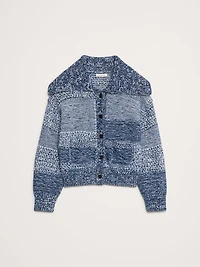 Spacedye Cotton-Wool Cardigan