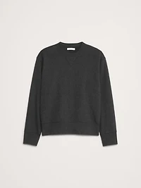 Brushed Fleece Crew-Neck Sweatshirt