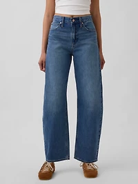 High Rise Barrel Jeans
