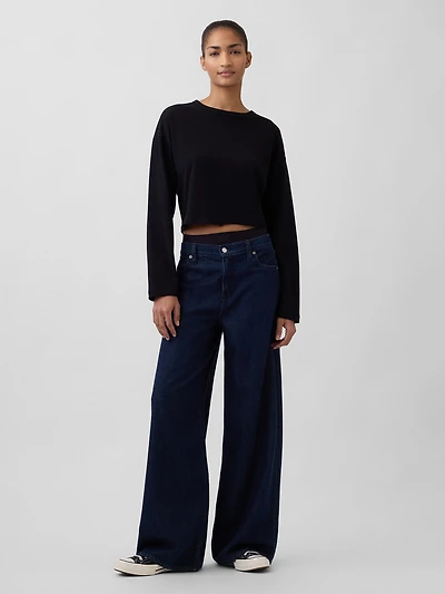 Mid Rise UltraSoft Baggy Jeans