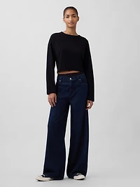 Mid Rise UltraSoft Baggy Jeans