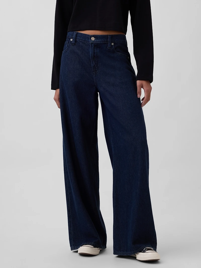 Mid Rise UltraSoft Baggy Jeans