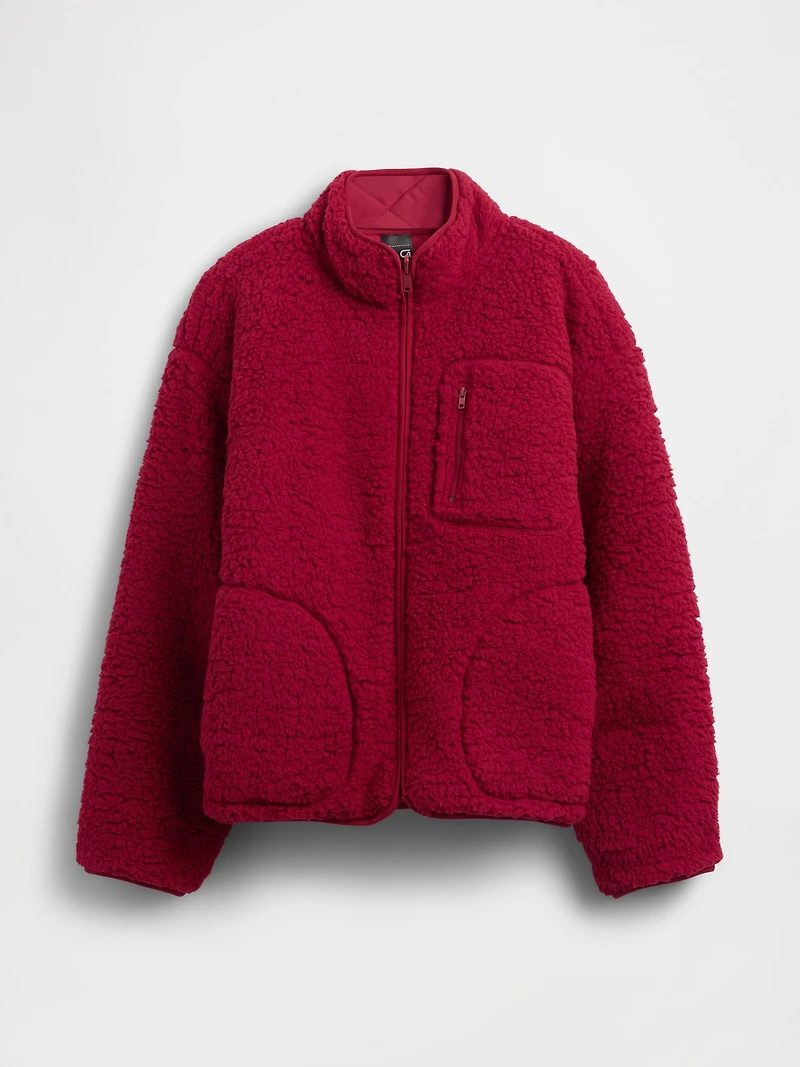 GapFit Reversible Sherpa Jacket