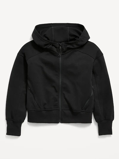 Oversized Dynamic Fleece Full-Zip Hoodie for Girls