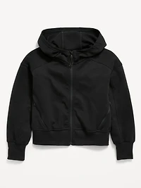 Oversized Dynamic Fleece Full-Zip Hoodie for Girls