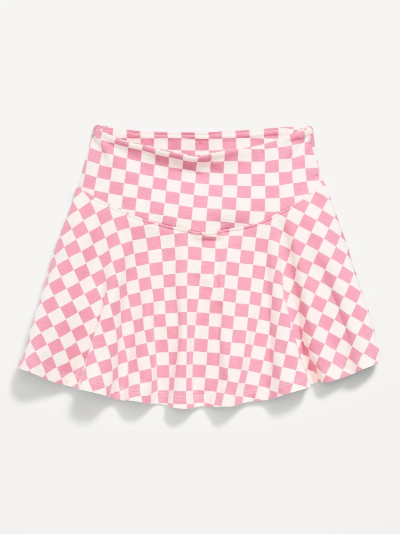 High-Waisted Skort for Girls