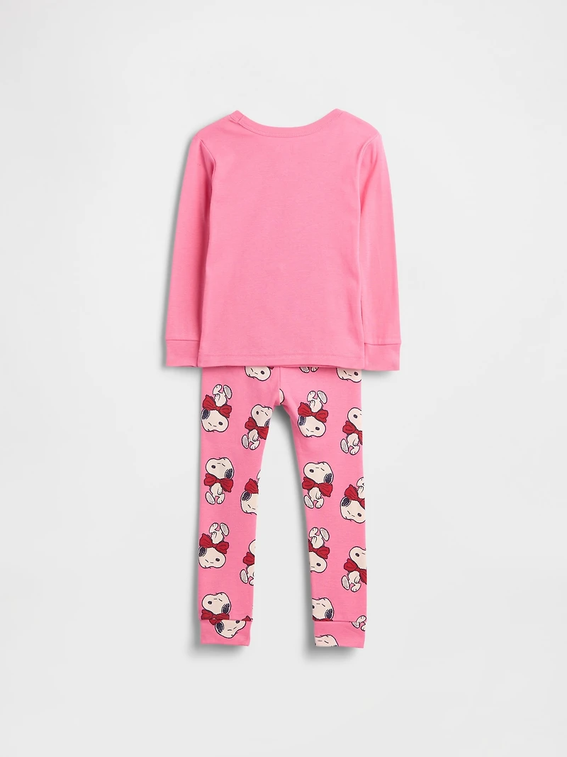 Pyjama Snoopy en coton biologique brossé pour Bébé et Tout-petit